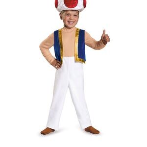 Kids Toad Costume from Super Mario Bros